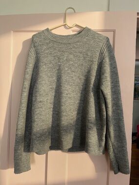 a new day Heather Gray Crewneck Sweater